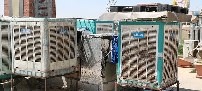 مصرف کولر آبی
