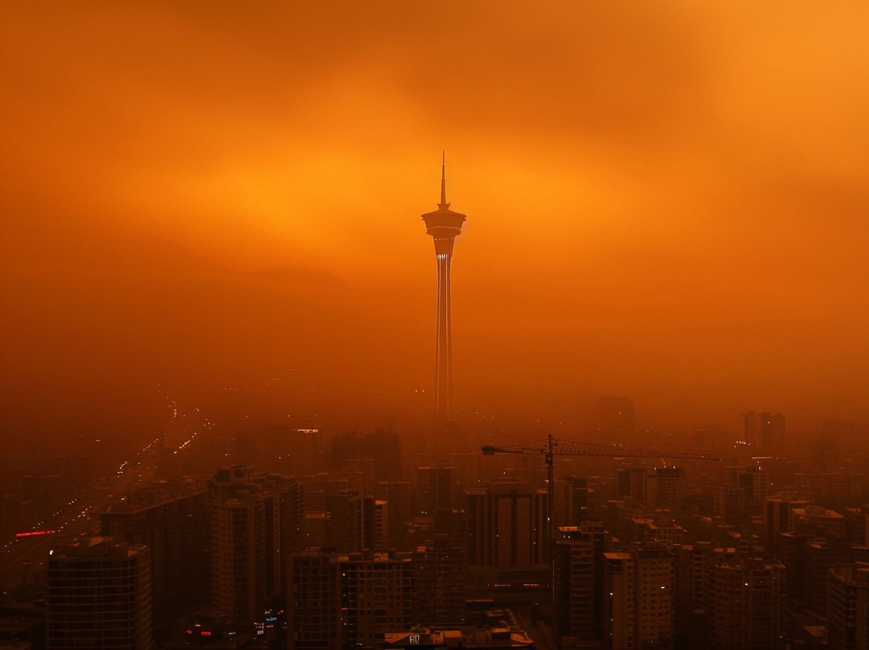 آلودگی هوا تهران