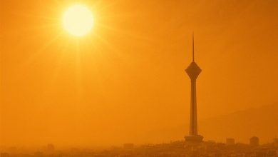 افزایش دمای هوا