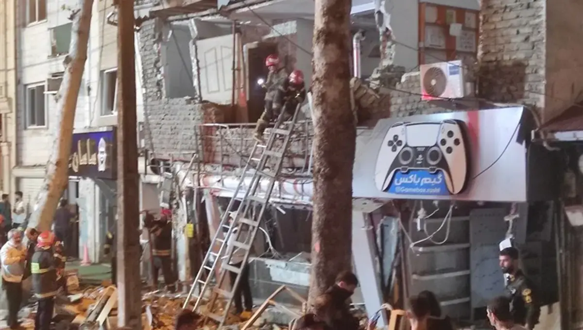 انفجار گاز
