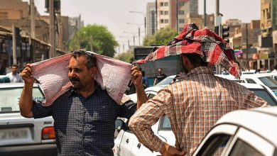 اوج گرمای تابستان