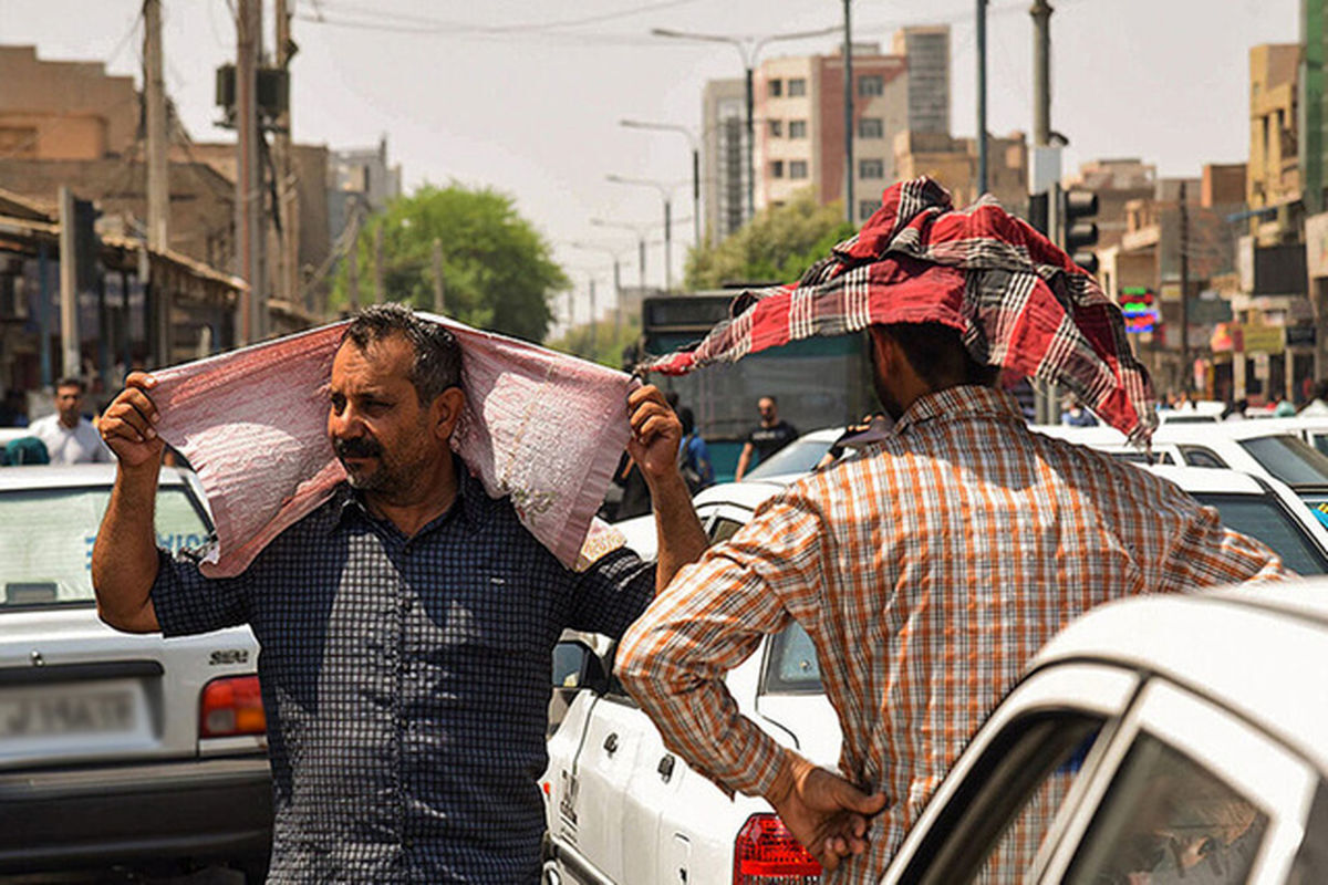 اوج گرمای تابستان