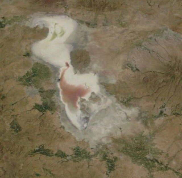دریاچه ارومیه خشک شدن کامل