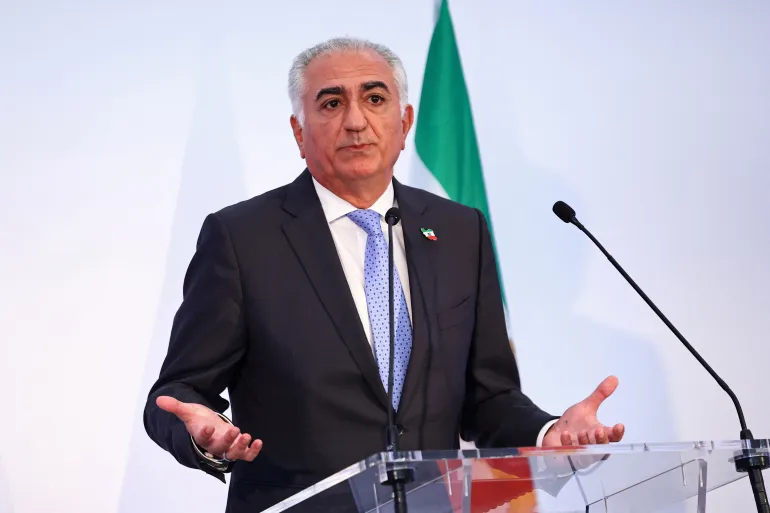 رضا پهلوی اسراپیل