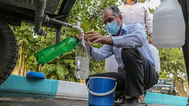 قطعی آب در تهران