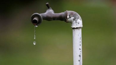 مصرف آب تعطیلی