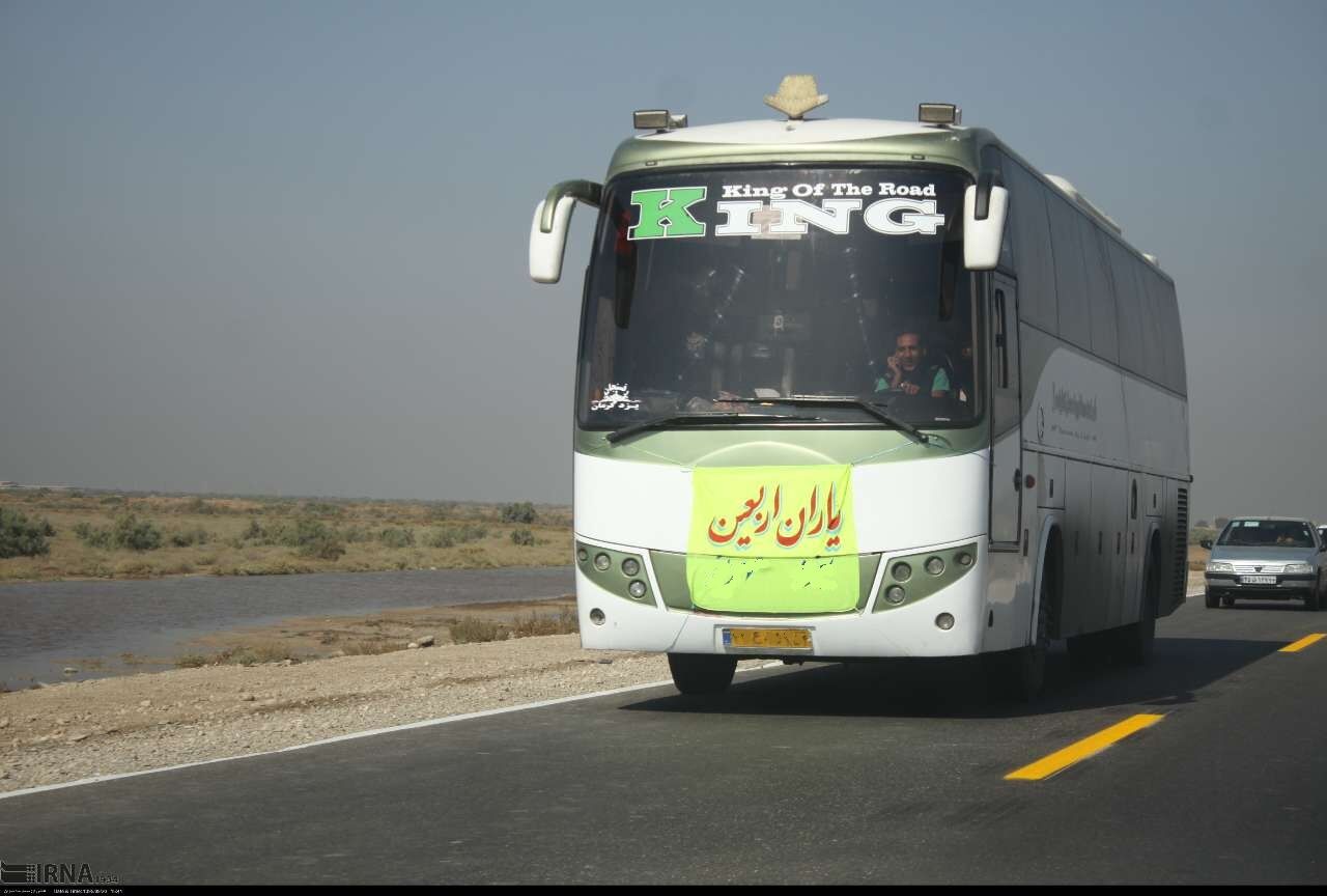 ناوگان اتوبوس‌رانی اربعین