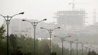 گرد و غبار تهران
