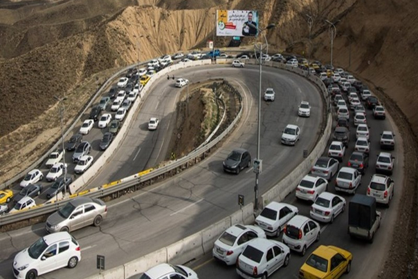یک طرفه شدن جاده چالوس و آزادراه تهران شمال از این ساعت