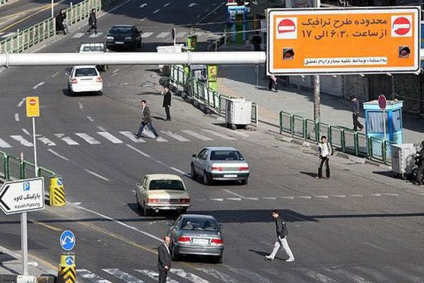 فردا طرح ترافیک در تهران اعمال نخواهد شد