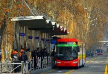 اتوبوس رایگان ساعت کاری