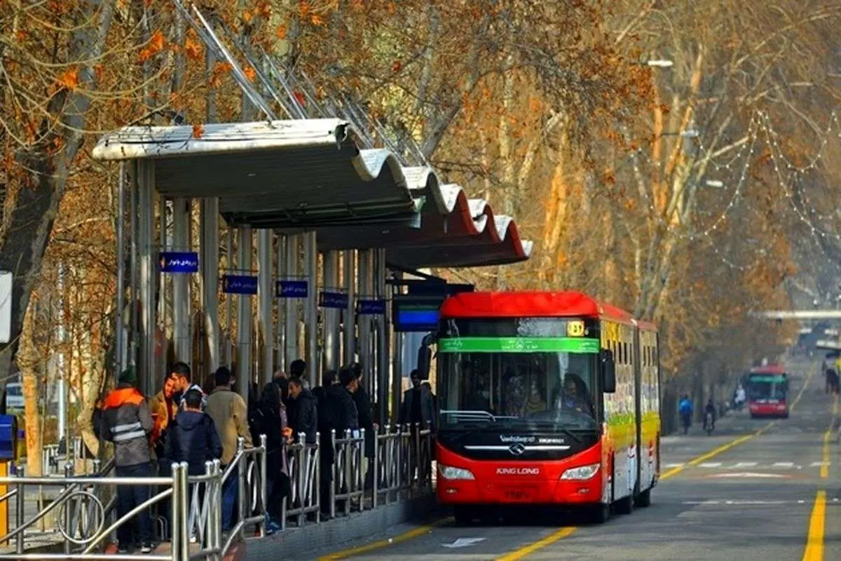 اتوبوس رایگان ساعت کاری