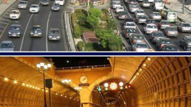 تونل رسالت تهران امشب مسدود