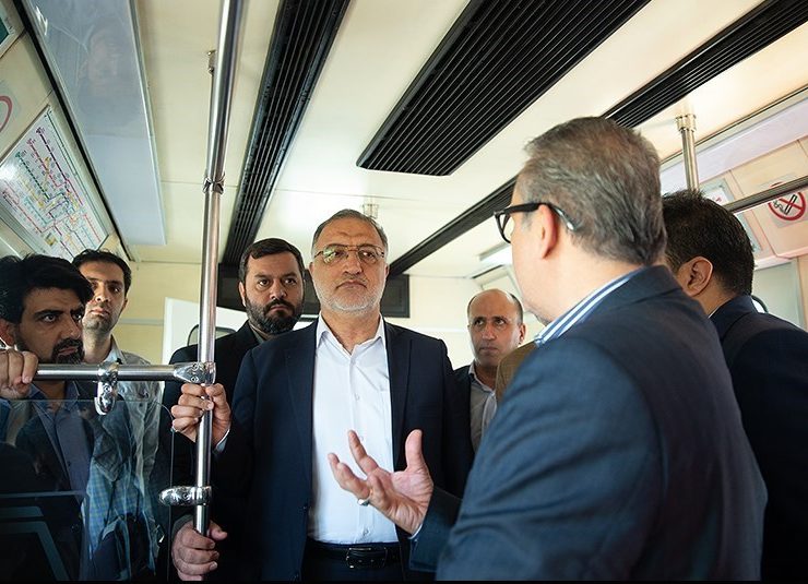زاکانی مترو تهران