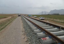 عملیات اجرایی ریل گذاری کرمانشاه تا مرز خسروی