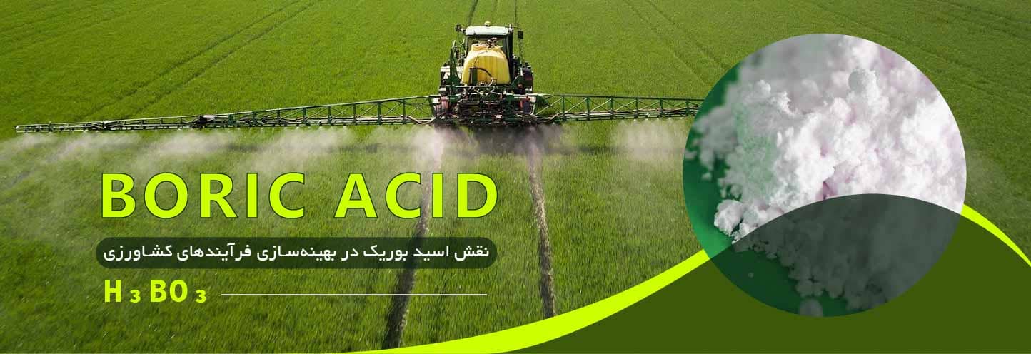 نقش اسید بوریک در کشاورزی