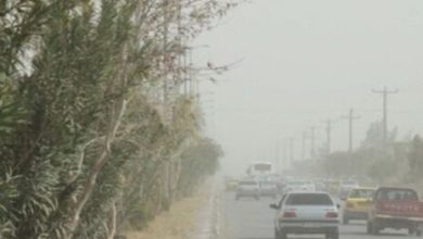 هشدار وزش باد شدید مهران