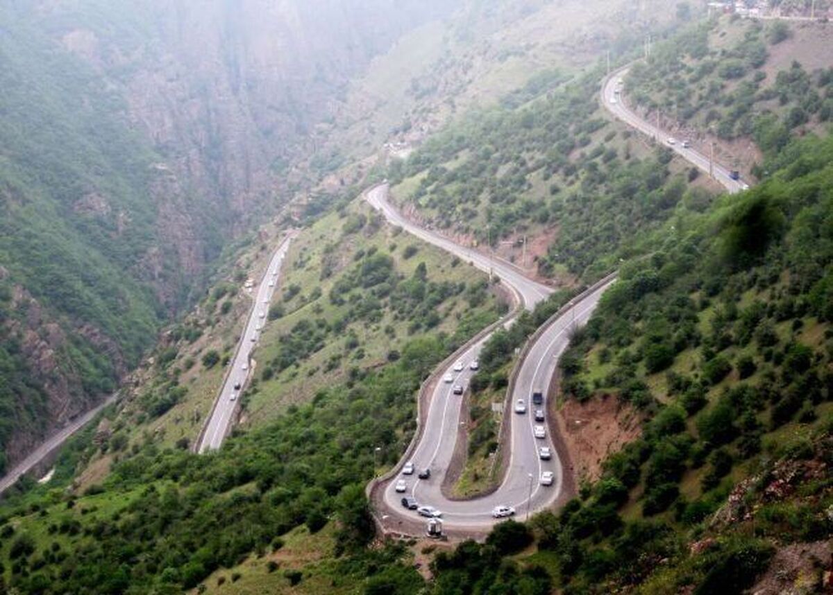 چالوس مسیر دوطرفه