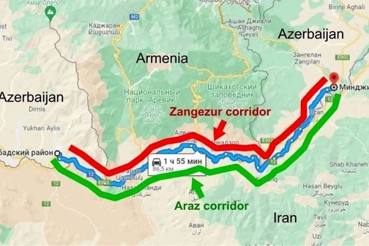 کریدور زنگزور