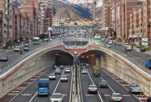 امشب ۲ مسیر تونل_های نیایش و امیرکبیر مسدود می_شود