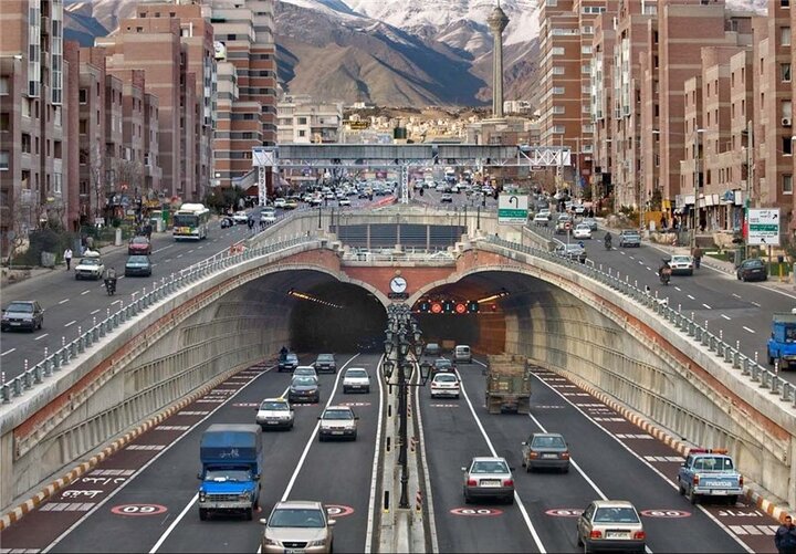 امشب ۲ مسیر تونل_های نیایش و امیرکبیر مسدود می_شود