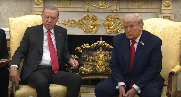 ترامپ: اردوغان نفوذ زیادی در منطقه دارد؛ ما در صلح خاورمیانه همراهیم