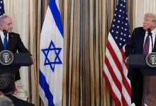 ترامپ نتانیاهو فلسطین