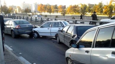 توقیف خودرو تصادفات