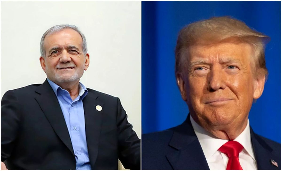 دیدار پزشکیان ترامپ