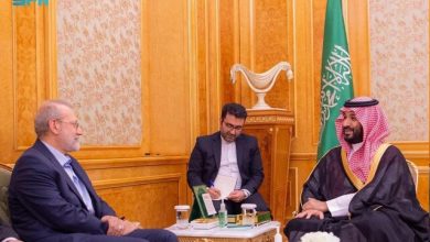 علی لاریجانی به ریاض سفر کرد