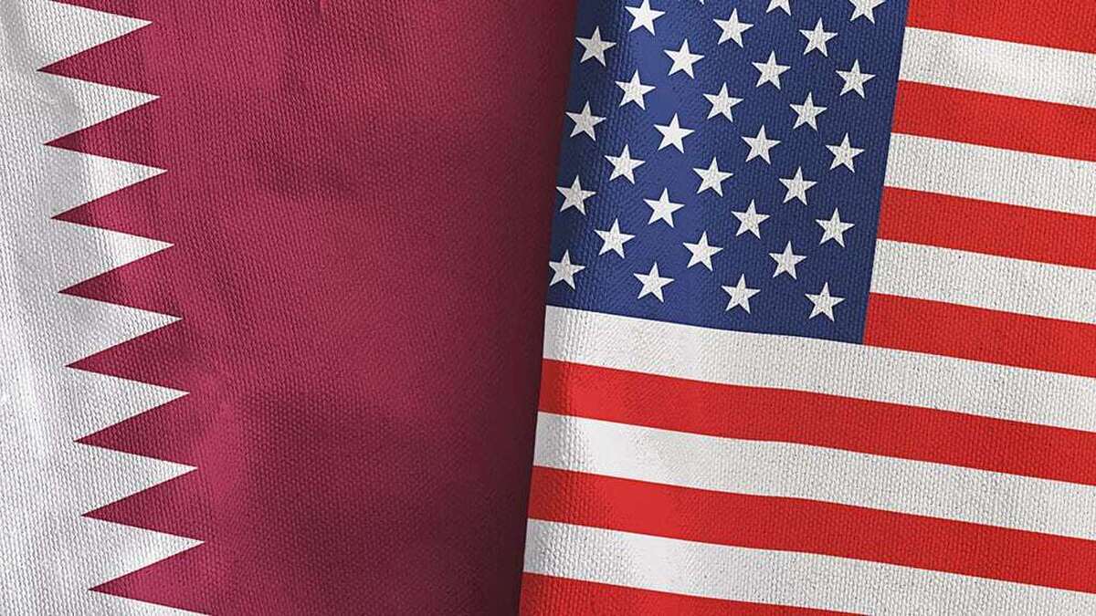 ترامپ و امیر قطر