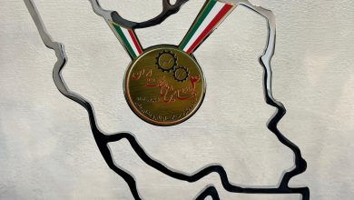 نشان ملی ساخت ایران بر سینه هلدینگ میلانا 2