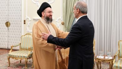 حکیم با رئیس‌جمهور ایران