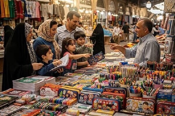 پلمب و محکومیت ۱۰ برابری برای گرانفروشان بازار لوازم التحریر
