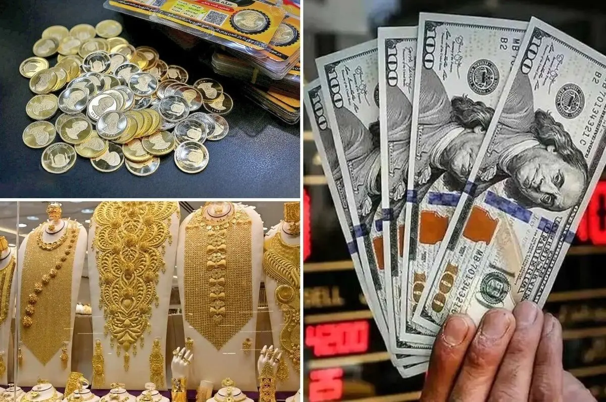 تزریق ارز و حراج سکه؛ دلایل سقوط قیمت طلا و ارز در بازار داخلی