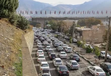 ترافیک در محور چالوس و هراز سنگین گزارش شده است