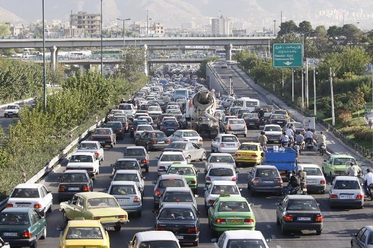 ترافیک صبح تهران