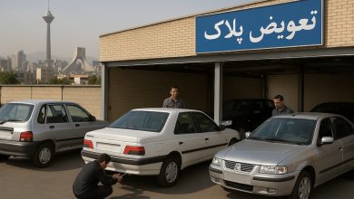تعویض پلاک