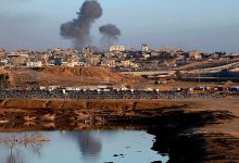 رفح زیر بمباران پاسخ رژیم صهیونیستی به کشته شدن یک نظامی