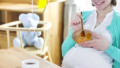 عسل زن باردار