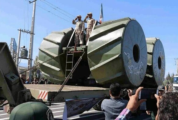 آشنایی با هیولای جنگی جدید سپاه با چرخهایی ۴ متری+ عکس
