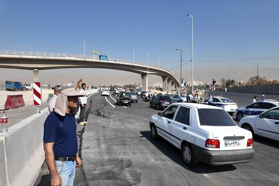 پایان عملیات فازهای تقاطع میدان فتح؛ فاز نهایی پروژه تا آبان به بهرهبرداری میرسد