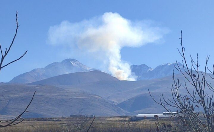 آتش‌سوزی جنگل هیرکانی ابر