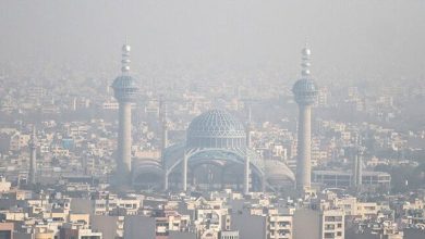 ۱. هوای اصفهان باز هم آلوده شد؛ شاخص کیفیت هوا به عدد ۱۴۵ رسید