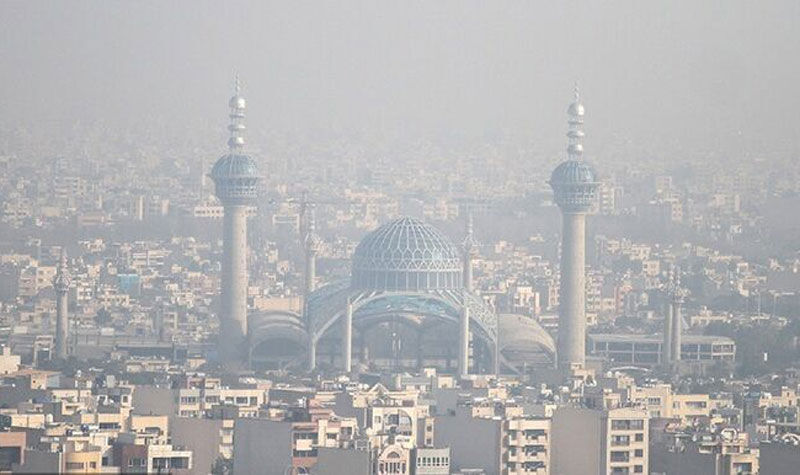 ۱. هوای اصفهان باز هم آلوده شد؛ شاخص کیفیت هوا به عدد ۱۴۵ رسید