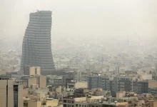 آلودگی هوای تهران
