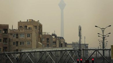 میانگین کیفیت هوای پایتخت با ذرات PM۲.۵ در وضعیت ناسالم قرار دارد