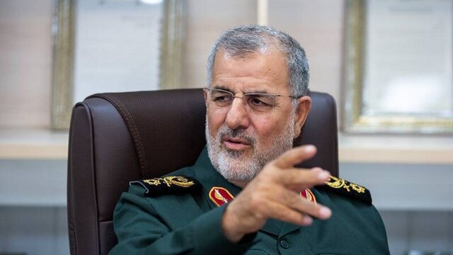 ابراهیم رضایی نیروهای سپاه در اوج توان رزمی و عملیاتی قرار دارند