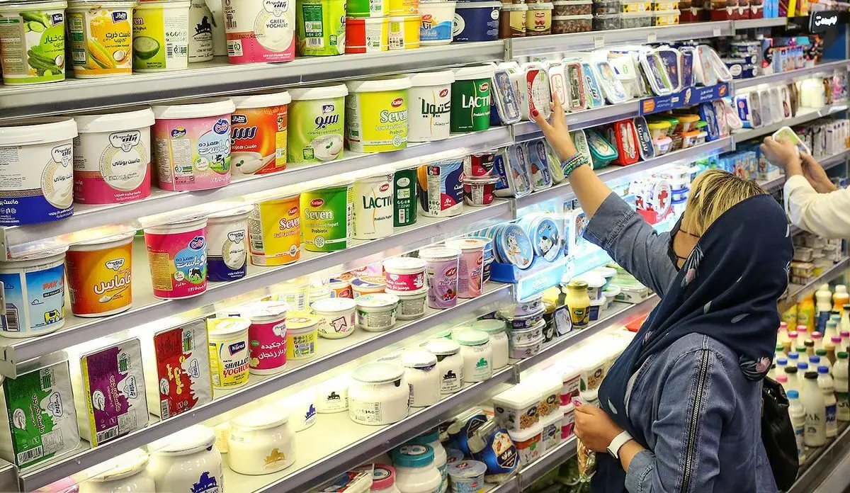 افزایش قیمت لبنیات