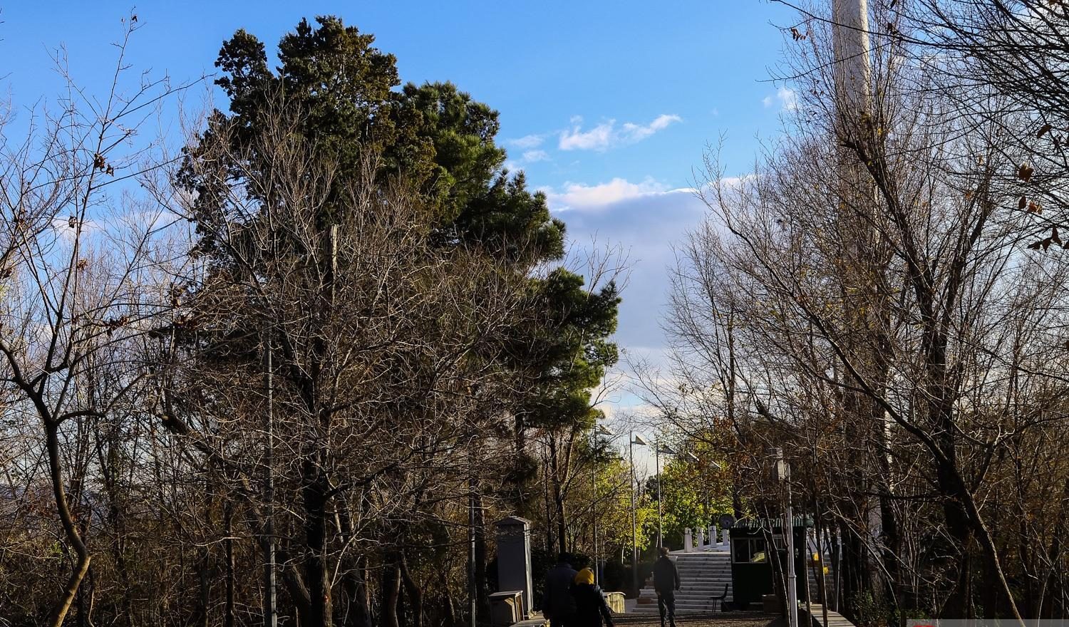 آسمان صاف و جو آرام